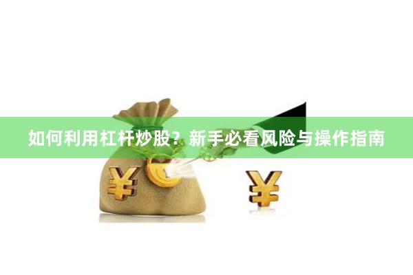 如何利用杠杆炒股？新手必看风险与操作指南